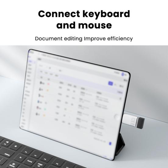 Unitate de date USB Flash 2-în-1 Adaptor de încărcare 5 Gbps Transmisie stabilă de mare viteză 8-pini la