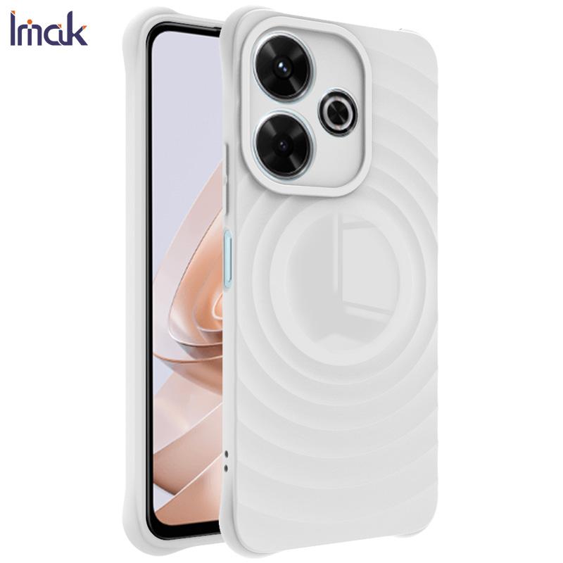 

Для Redmi 13 4G / Redmi Note 13R 5G / POCO M6 4G чехол для телефона IMAK UC-6 матовый мягкий чехол POCO M6 4G белый