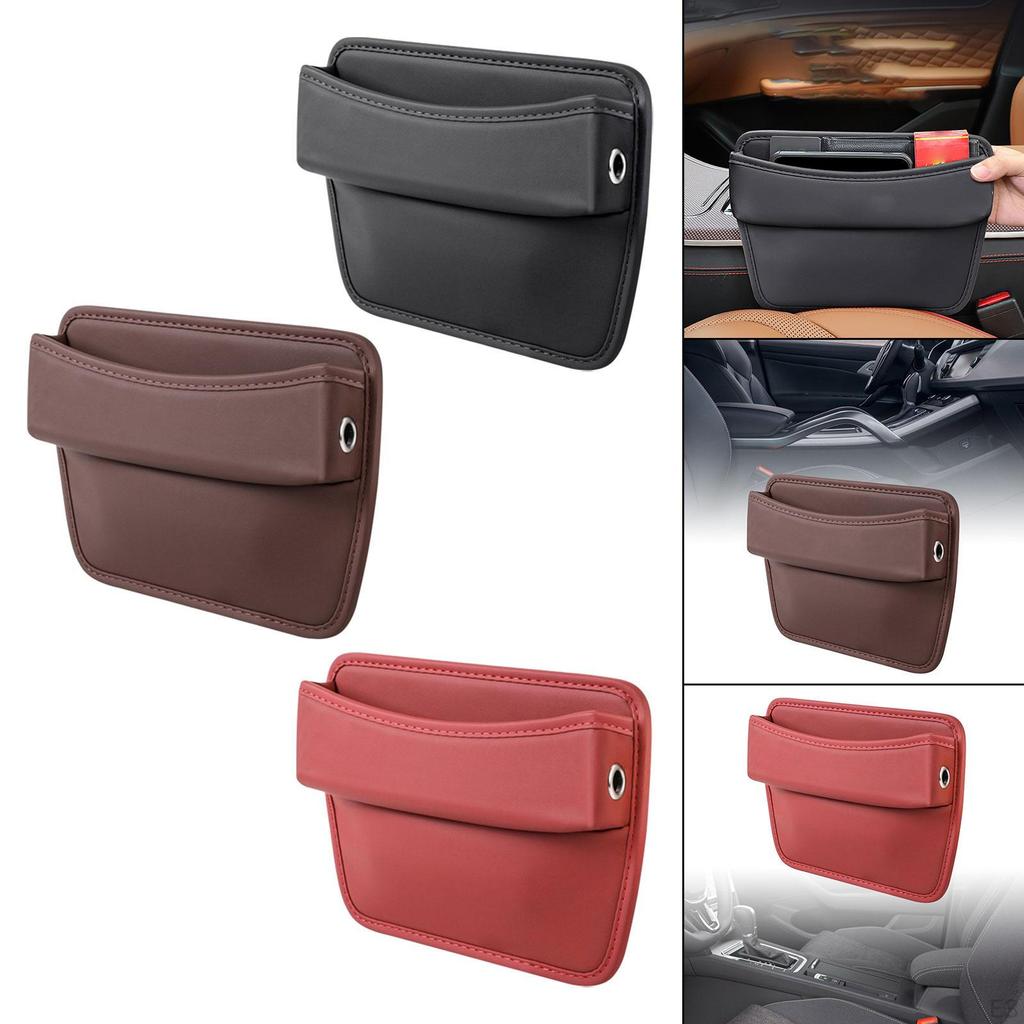 Auto Car Seat Gap Organizer Reserved Charging Hole Crevice Storage Pocket for Yuan Plus Sundries