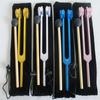 Aluminum Alloy Tuning Fork Medical Apason Colorful Tuning Forks 128Hz Therapeutic Diapason Chakras Musical Instrument Percussion