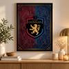 Lyon FC Diamond Painting Kit 5D Full Drill DIY Diamond Mosaic Wall Art Home Decor