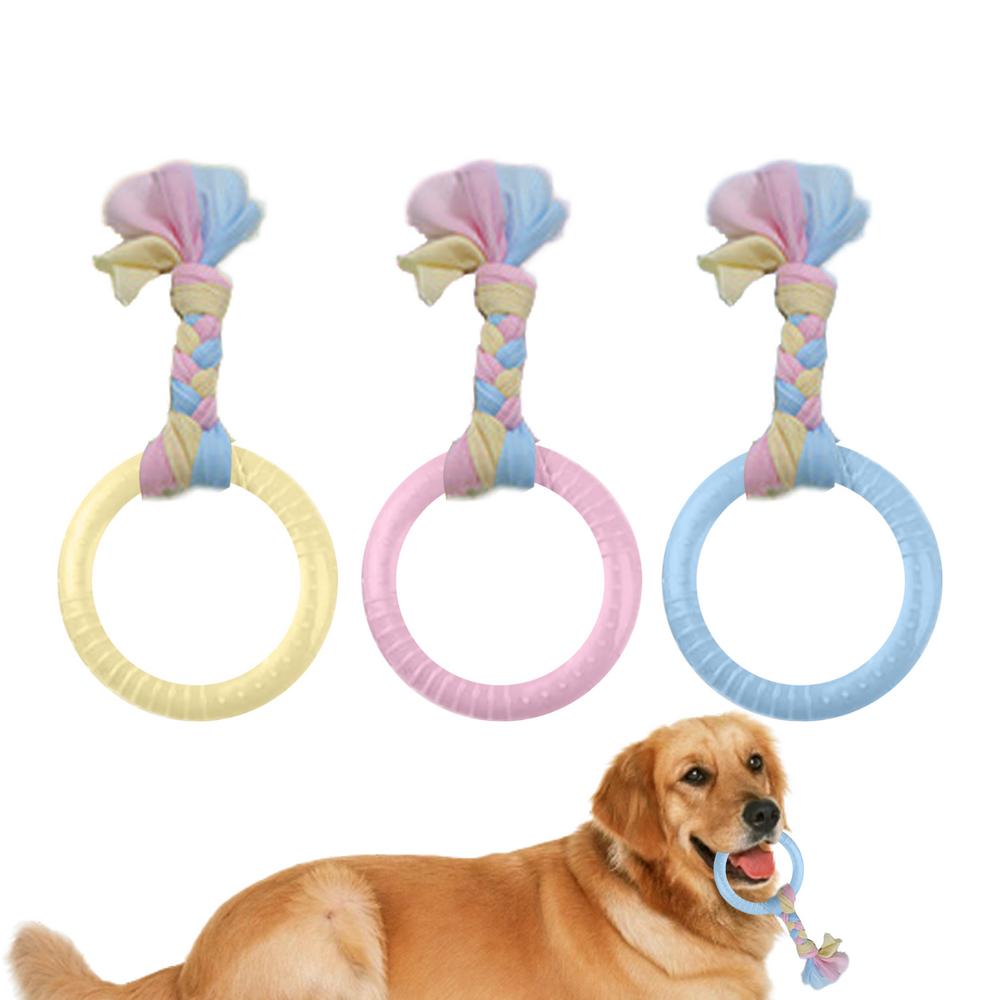 Puppy Chew Toy 3pcs Dog Chew Toys For Teething Interactive Puppy Teether Dog Teeth Cleaning Toy For Training And Cleaning Teeth