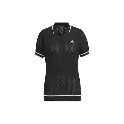 Primeknit Short Sleeve Polo Shirt Polo Shirt Women's Black IN6618