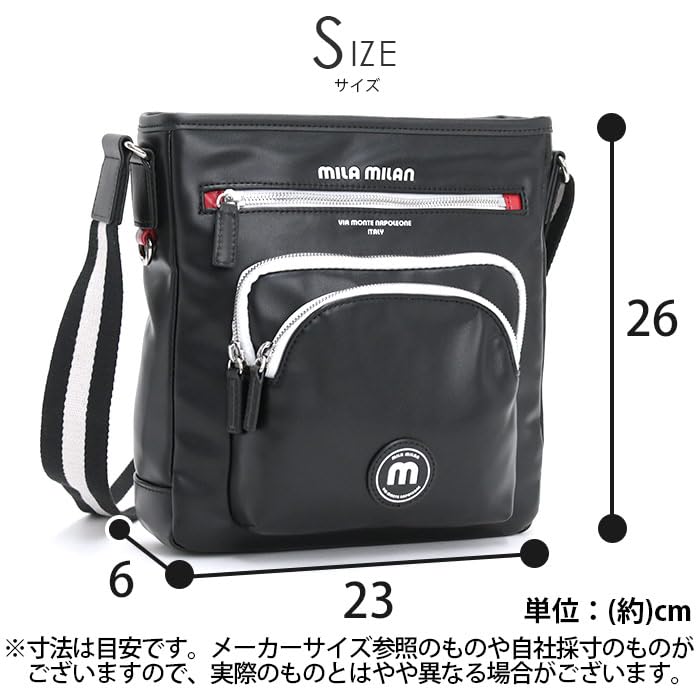 Miramilan Rosso Shoulder Bag 247101 Black