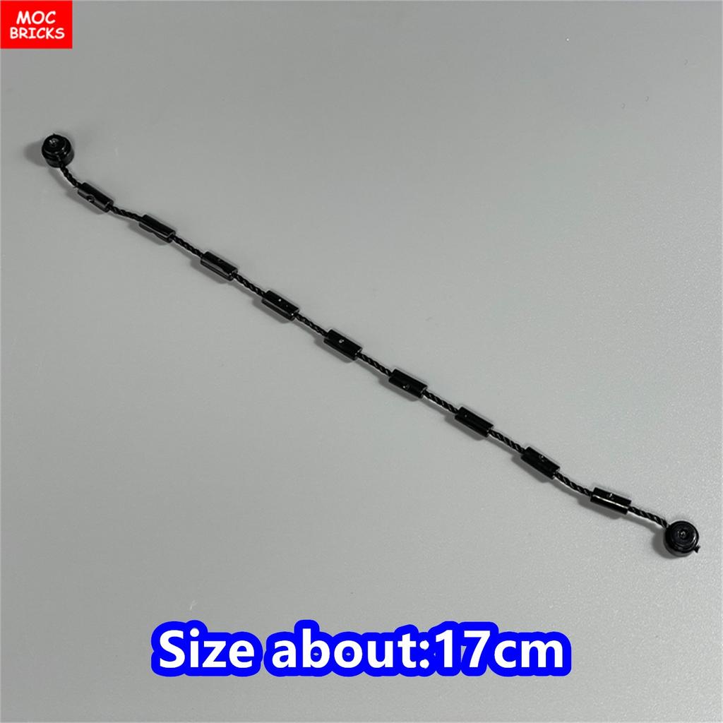 Non-Toxic 10Pc Moc Bricks Climbing String Rope 14210 63141 Chain Links 30104 4Cm Figure Building Blocks Toys For Children Xmas Gift