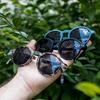 [IZIPIZI] Sunglasses #G Round (Tortoise/Gray)