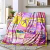 Softball Home Customize Your Name Blankets Soft Cozy Lightweight Allseason Multipurpose Blanket For Picnics Sofas Offices Beds Living Rooms Suitable