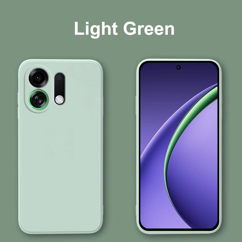

Для OPPO K13 Turbo Pro Чохол Для Чохол для OPPO K13 Turbo Pro Кришка Рідкий Силікон ТПУ М які Чохли для OPPO K13 Turbo Pro For K13 Turbo Pro світло-зелений колір
