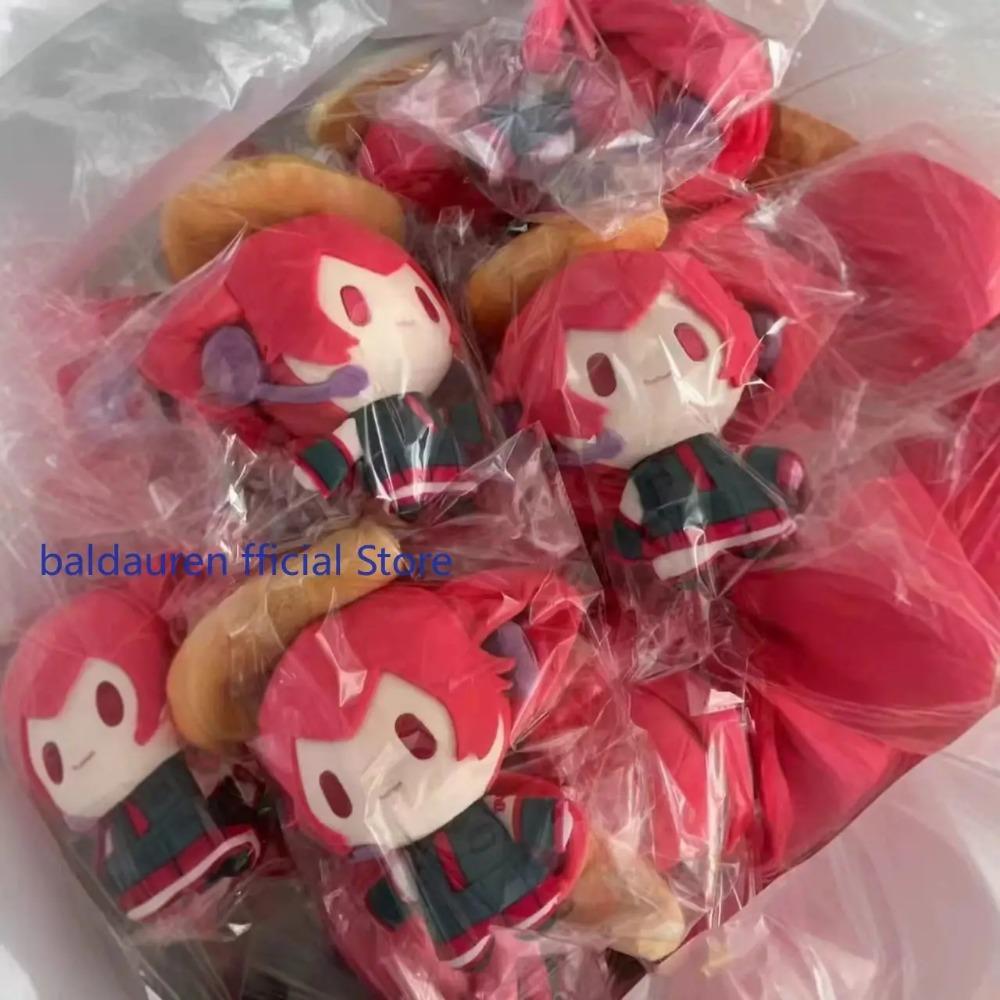 Anime Game Kasane Teto Cosplay Soft Body Puppet 10CM Plushies Figures Mascot Backpack Pendant Plush Keychain Girl Birthday Gift
