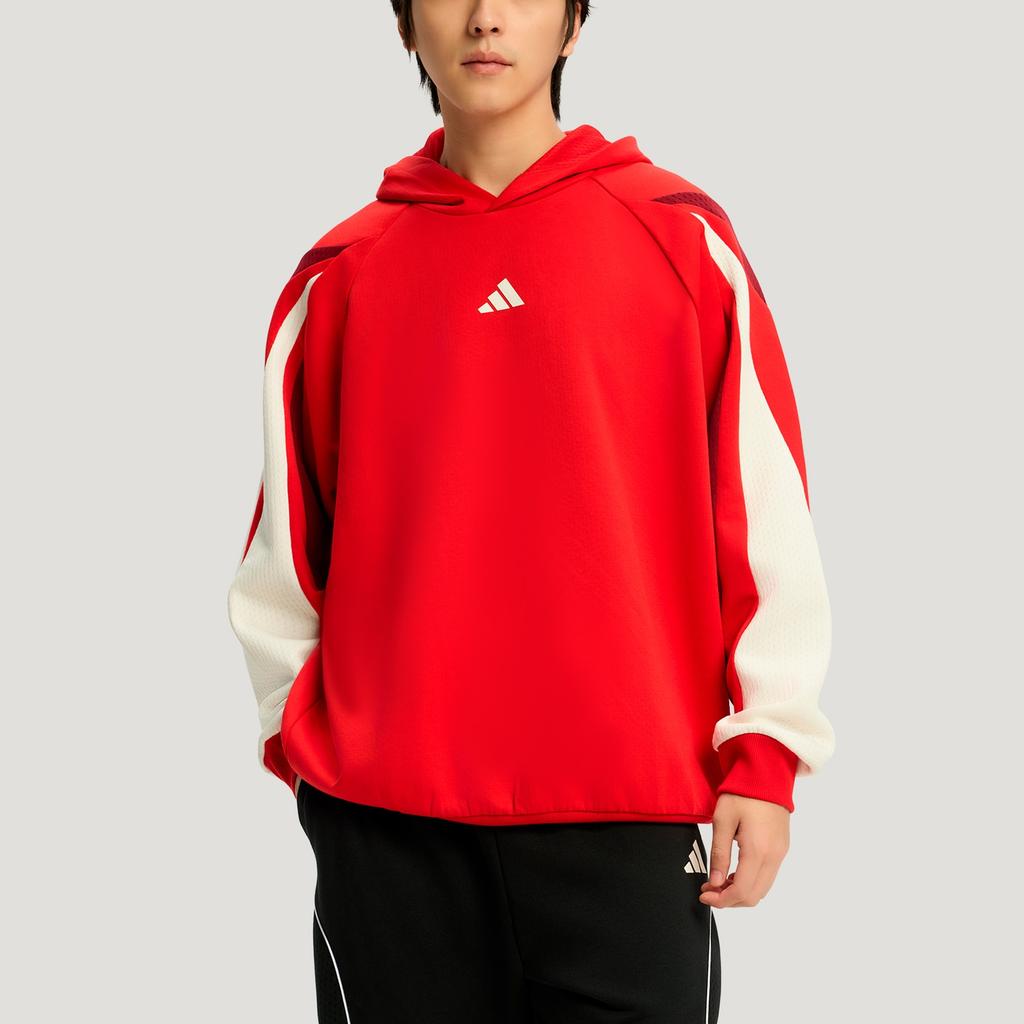 Adidas Basketball Cny New Year Color Block Reversible Knitted Sports Hoodie Men hoodies KT0620