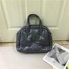 Fashion spacious padded large capacity designer totes for down cotton luxury plutonium leather crossbody bag