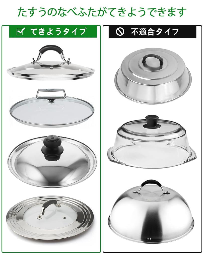 YQh Kitchen Pot Lid Cutting Board Stainless with Stainless Steel Multifunctional Kitchen Pot Lid Storage for Countertop Use & Stand, Steel, Tray,