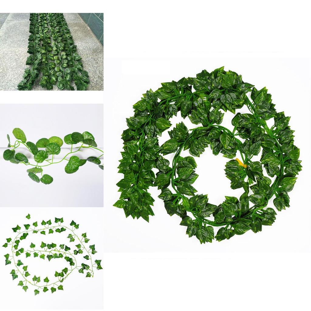 Lush Plant Garland Ivy Decor Plastic Hot Green Home Foliage Flower Leaf Decorations For A Vibrant Ambiance