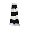 The Long John Bar Scarf Unisex Adult Block Stripe Scarf