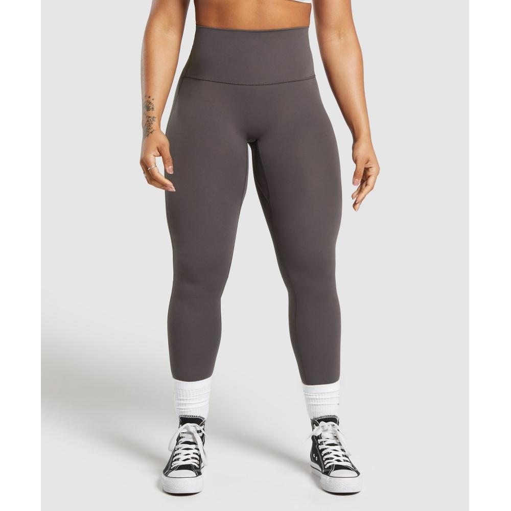 

Леггинсы GYMSHARK Legacy Regular Серо-фиолетовые B7A4E PBVR XS