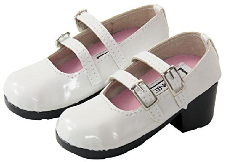 

50 Strap Shoes White cm Body Doll Accessories 48/50 FAR051-WHT