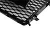 RS Style Honeycomb Bumper Grille Fit A1 S1 8X Facelift 2016-2019 Black