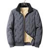 Lamb Down Cotton-padded Clothes Winter Men's Thickened Cotton-padded Clothes Jacket Men's Large Size Loose Down Cotton-padded Clothes 