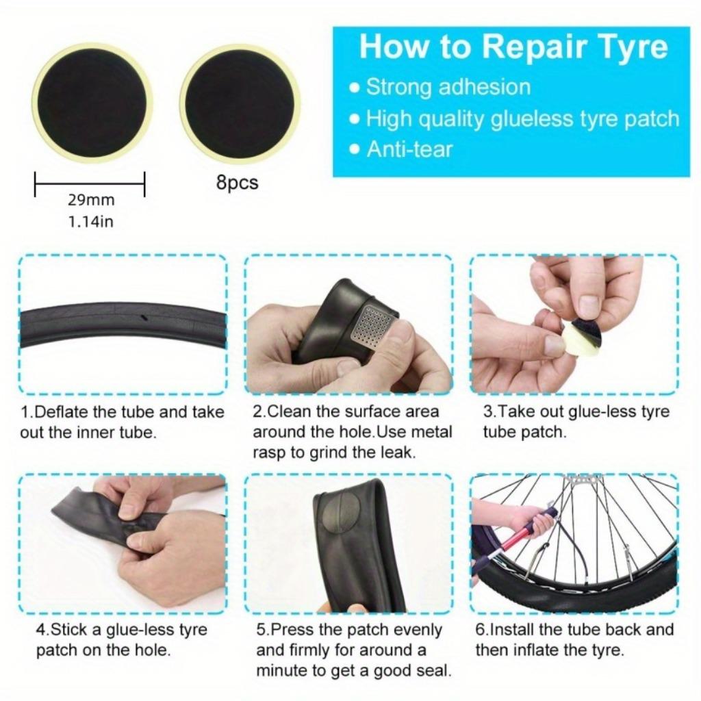 Multi-tool Kit with Tire Pump, Inflator, Tire Repair Kit and Maintenance Essentials for Camping, Travel and Daily Use