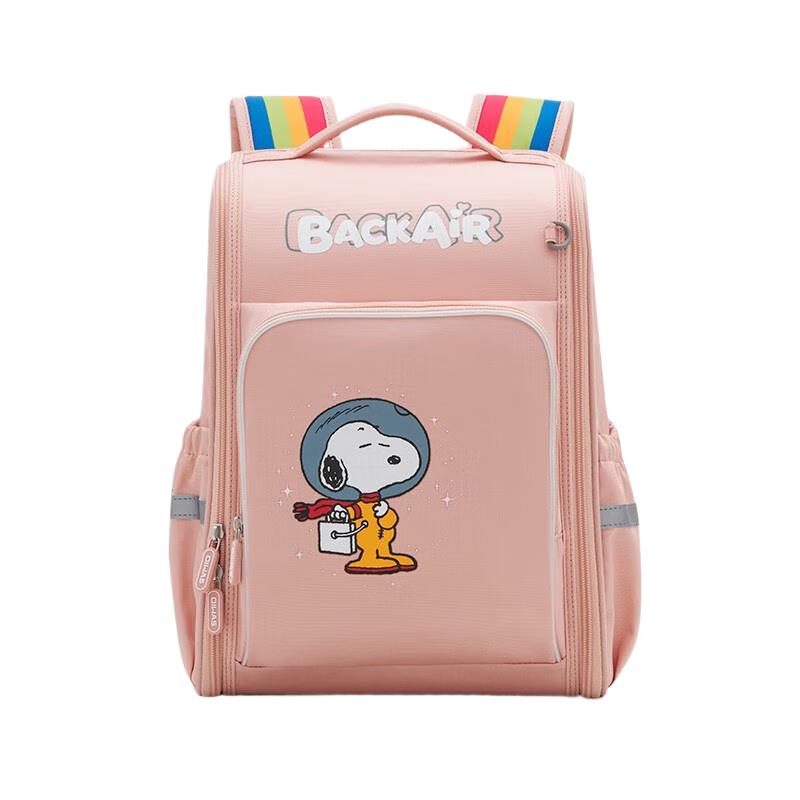OIWAS Snoopy Comic Anti-Splash Decompression Schoolbag