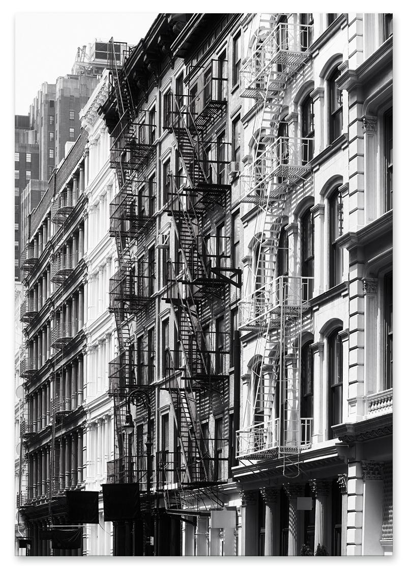 

Plakat kamienica nowy jork new york 30x40 cm