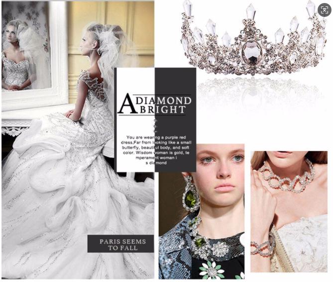 Teardrop Rhinestone Fancy Claw Tassel Chain - DIY Jewelry & Evening Dress Accessory