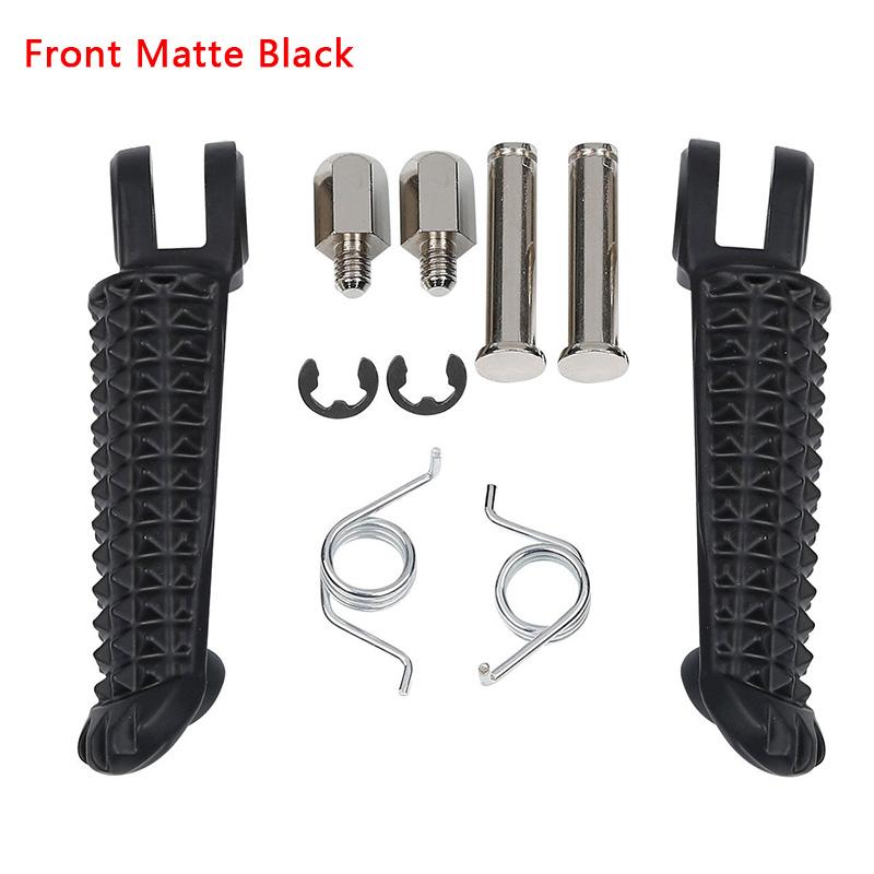 Motorcycle Footrests Foot Pegs Rear Front For Yamaha YZF R1 1998-2024 R6 2003-2020 YZF R6S R1M