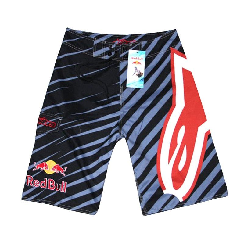 Fitness Sport Übergröße Hose Herren Fünf-Punkt Pfirsichleder Fleece Surfen Schnelltrocknend Coole Farbe Strandhose