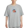 Nike Rückenaufdruck Logo Schriftzug Basketball Rundhals Kurzarm T-Shirt Herren T-Shirts IH9269-063