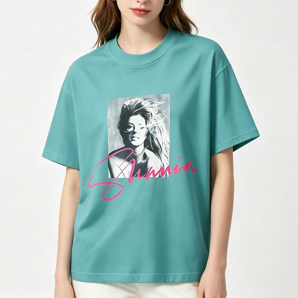 Shania Twain T-Shirt 3D Graphic Print Little Miss TwainShort Sleeve Casual Top Unisex Tees Streetwear Y2K Adult Summer 2026 New