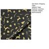 Christmas Reversible Wrapping Paper Roll Black Gold Foil Christmas Tree Snowflake
