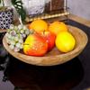 Wooden Bowl Basket For Fruits, Vegetables, Salads, Snacks, Dishes 1.5L