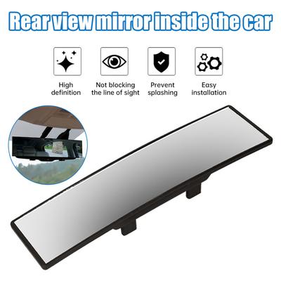 Universal Anti Glare Wide Angle Convex Rearview Mirror Car Interior Rear View Baby Child Seat Watch Blue Sun Visor Goggle Safety