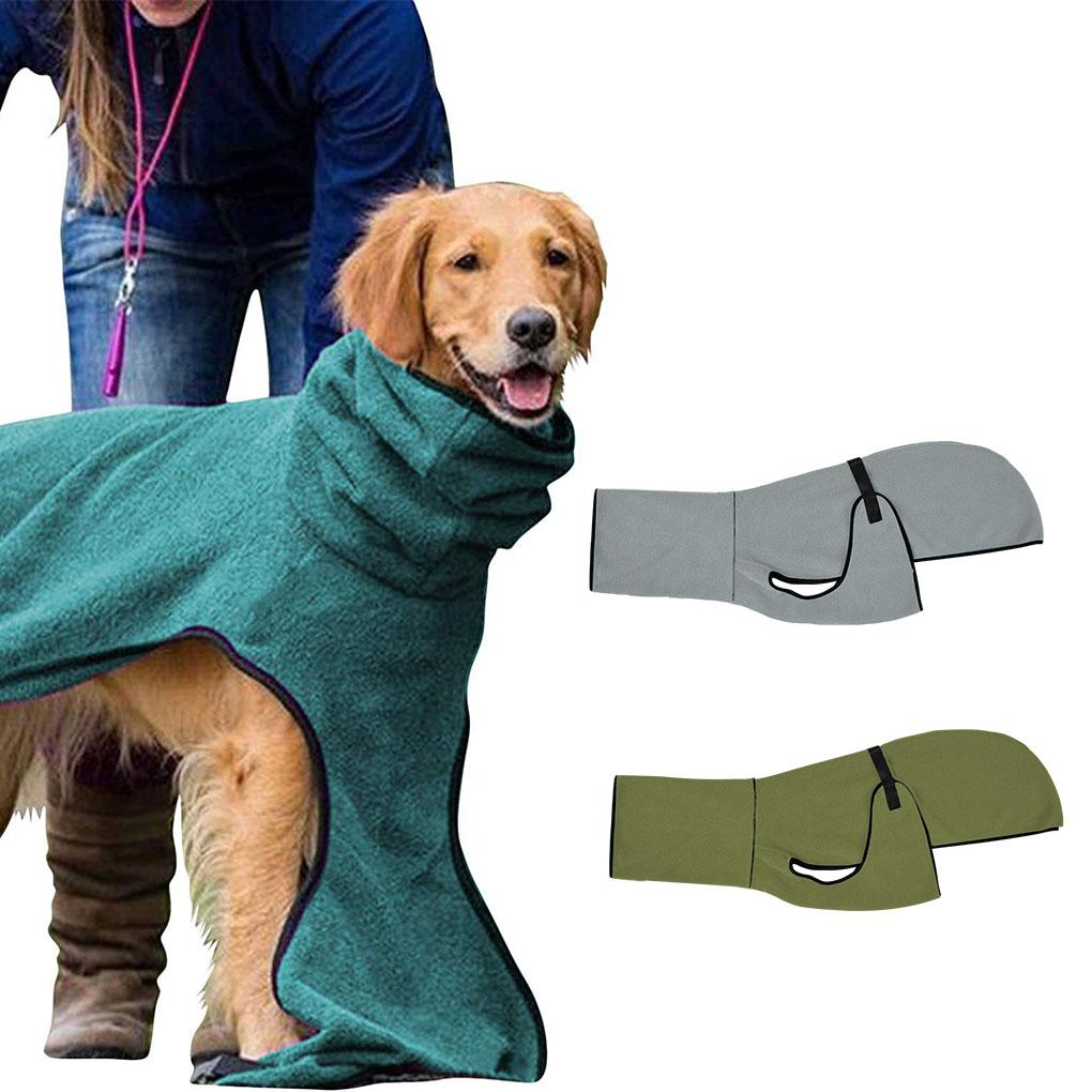 Super Absorbent Dog Bath Towel Quick Drying And Soft Dog Drying Coat Dog Dry Coat Dog Robe