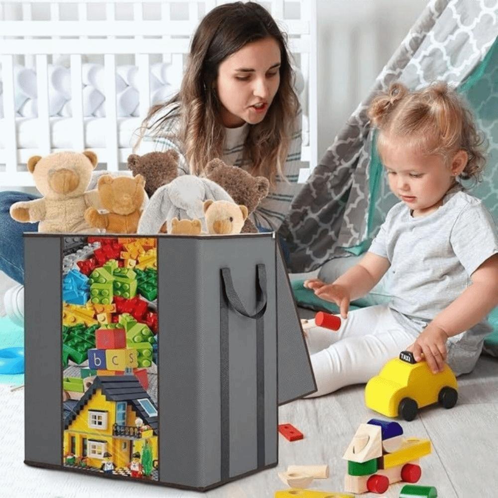 Extra Large Quilt Clothes Storage Bag Breathable Pillow Comforter Storage Bag  Bedroom