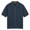 Mens Crochet Short-Sleeved Shirt