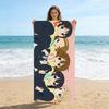 VIKAMA K-ON! Cute Girls Beach Towel Quick-drying Super Absorbent Suitable for Beach Vacation Pool Summer Funny Gift for Friends
