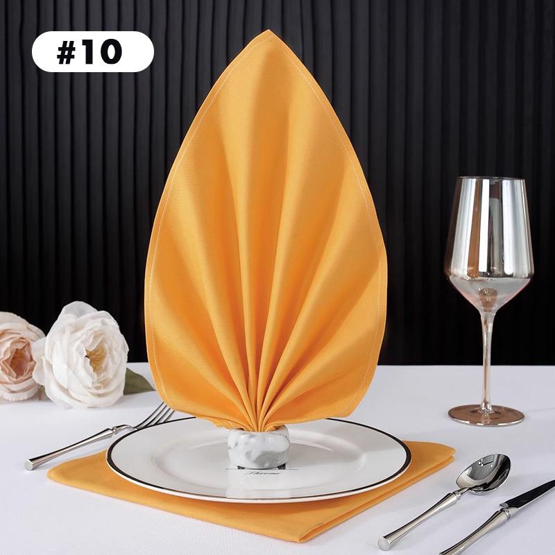 Cotton Western Table Napkins Reusable Placemat for Kitchen Wedding Decoration Hotel Special Absorbent No Lint Cup Wiping Cloth