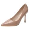 Summer New Simple French Nude Pointed Flat Shoes Women's Soft-soled Light-mouth Shoes Versatile Commuter Single Shoes Women