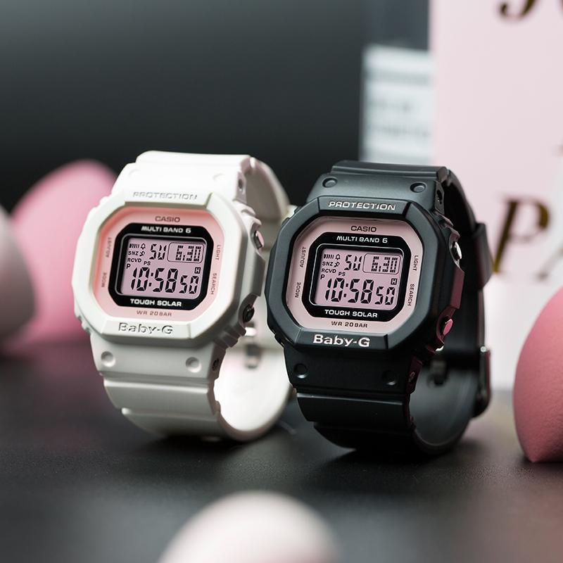 CASIO Women's BABY-G White Watch BGD-5000-7DPRD BGD-5000-7DPRD