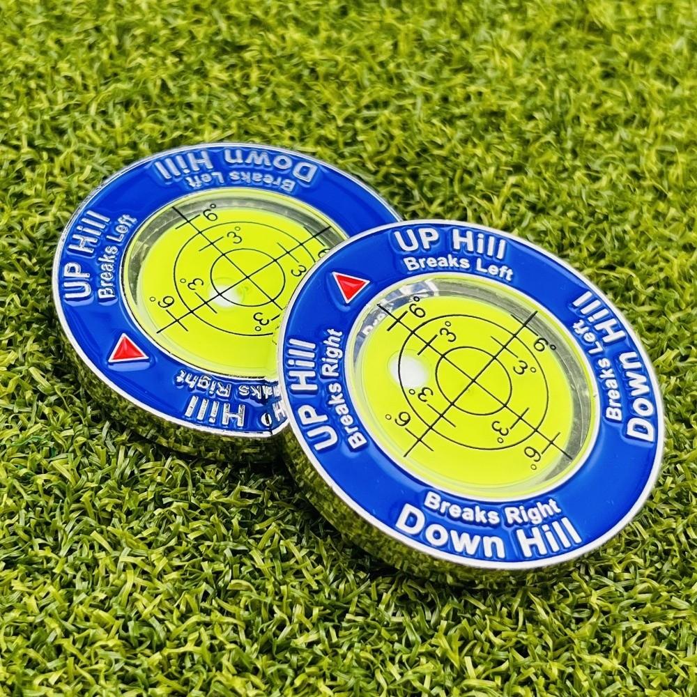 Ball Marker Golf Putt Ball Marker High Precision Golf Spirit Level  Gift for Golfers