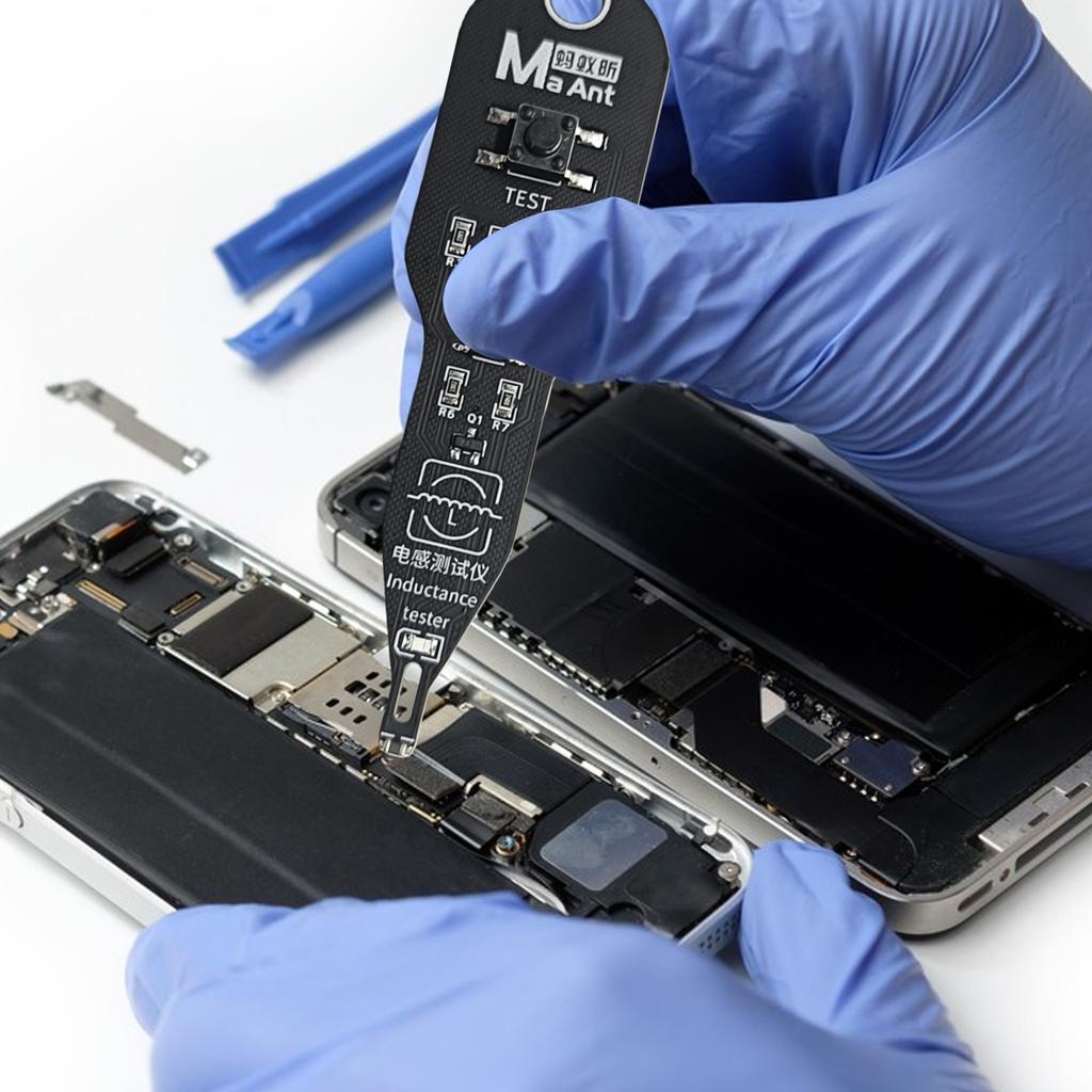 Induktivitätsmessgerät Leichtes Elektromagnetisches Induktionsinstrument Schnelles Fehlerprüfwerkzeug Reparatur von Mobiltelefon-Motherboards