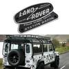 Alloy Car Side Badge Decal Auto Rear Trunk Sticker Front Grille Emblem Accessories for Land Rover 2015 DEFENDER 110  Decoration XS2