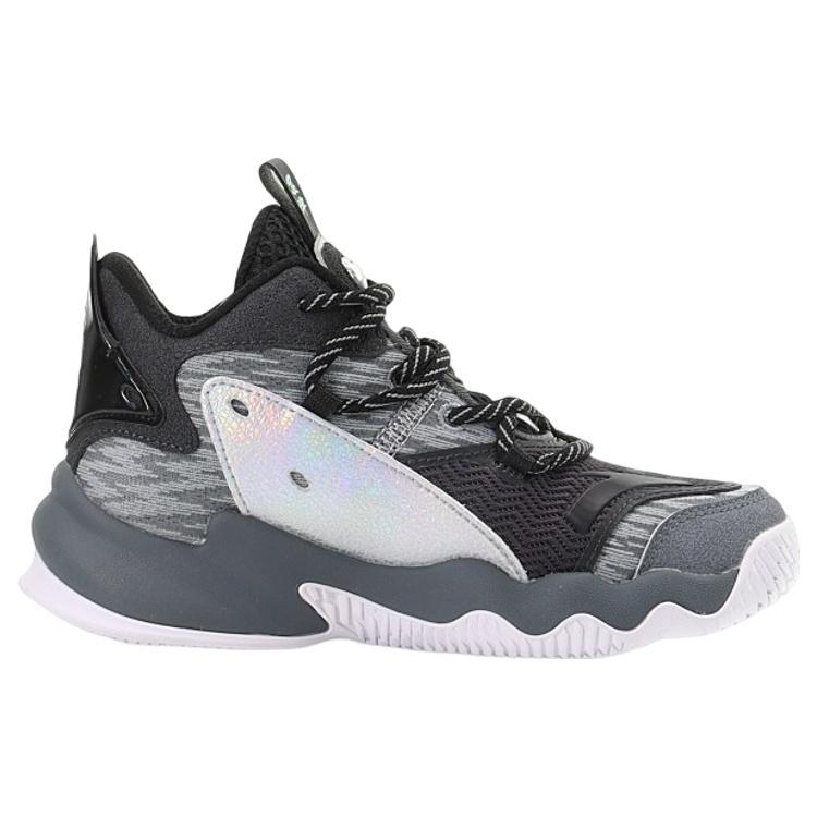 (GS) ANTA Shock Wave 2 'Black Cool Grey' Kids' 312031109-4