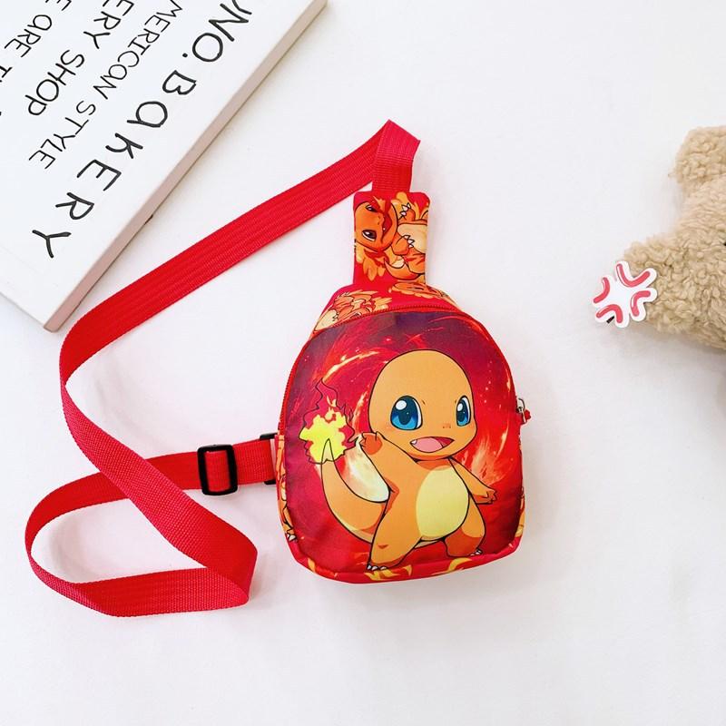 School bag 2025 new children's cartoon fanny pack versatile and lightweight change storage bag