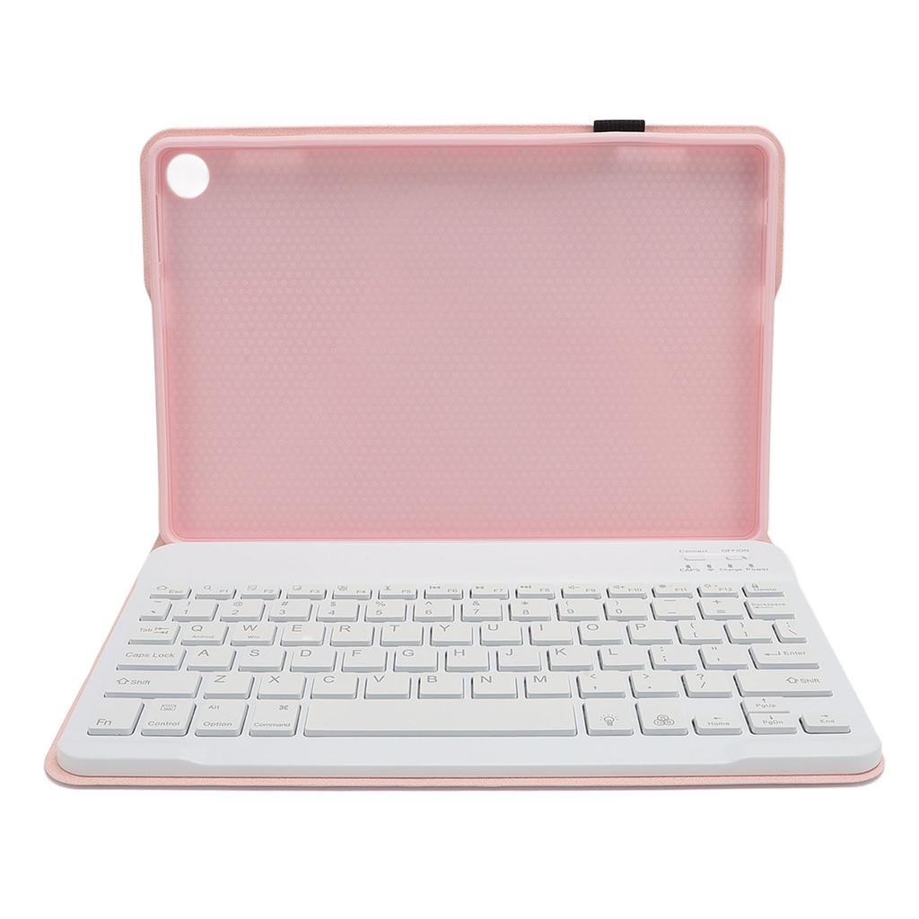 Tablet Case with Removable Wireless Keyboard PU Leather Keyboard Case Travel Portable Sleeve for Tab M10 Gen 3 10.1 Inch