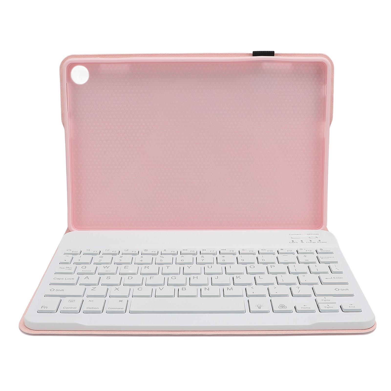Tablet Case with Removable Wireless   Keyboard PU Leather Keyboard Case Travel Portable Sleeve for Tab M10 Gen 3 10.1 Inch