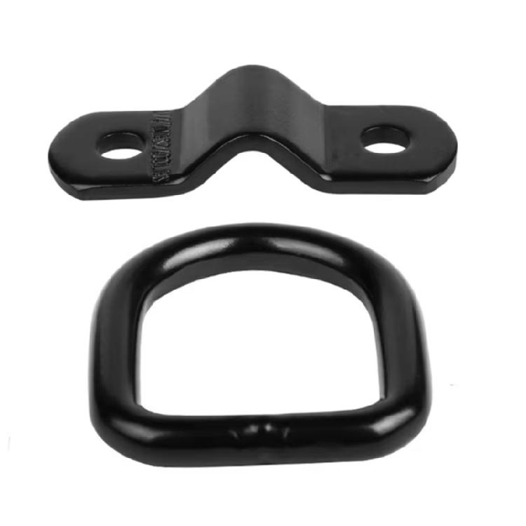 D Rings Trailer Hook Quick Install Trailer Tie Down Anchors For Heavy Load Transport Corrosion Resistant Material