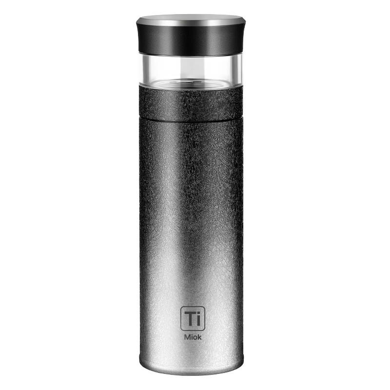 Shangqi Double-Layer Titanium Tea Infuser Insulated Bottle