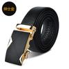 Men'S Belt First Layer Cowhide Automatic Buckle Leather Belt Business Leather Belt Men'S